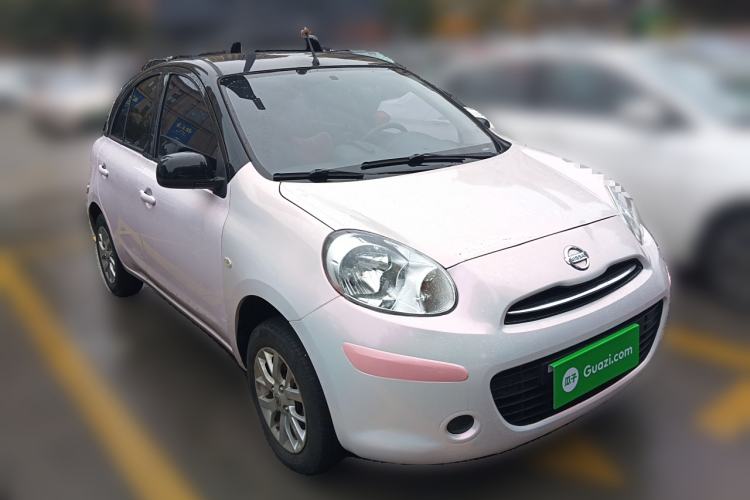 Used Nissan March 2015 1.5L Automatic E-Xuan Edition Front Right 45 Deg