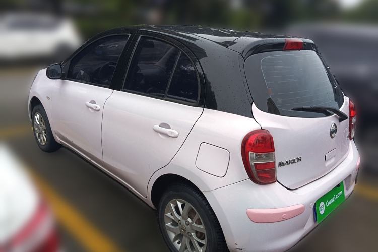 Used Nissan March 2015 1.5L Automatic E-Xuan Edition Rear Left 45 Deg