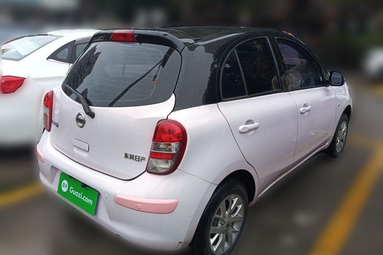 Used Nissan March 2015 1.5L Automatic E-Xuan Edition Rear Right 45 Deg