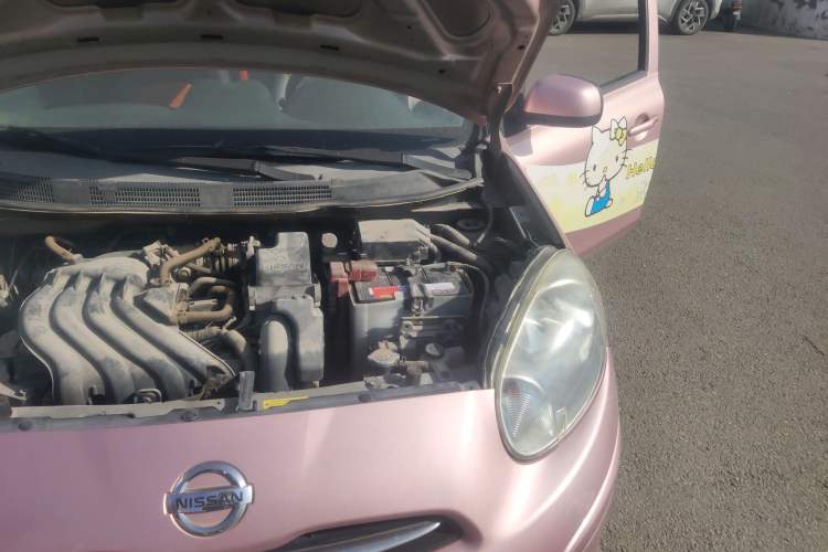 Used Nissan March 2015 1.5L Automatic Easy-Drive Edition Engine Bay Left