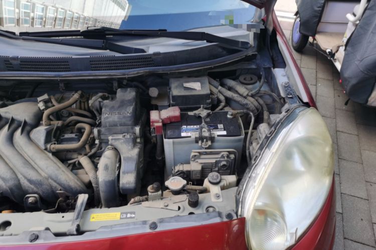 Used Nissan March 2015 1.5L Automatic E-Xuan Edition Engine Bay Left