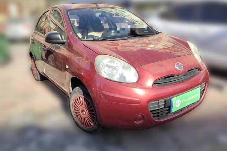 Used Nissan March 2015 1.2L Manual Easy-Enjoy Version Front Right 45 Deg