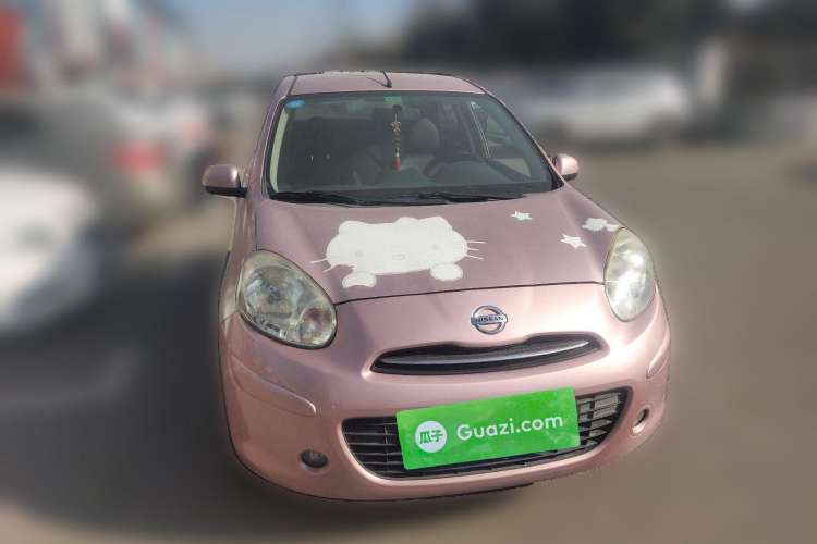 Used Nissan March 2015 1.5L Automatic Easy-Drive Edition Front Right 45 Deg