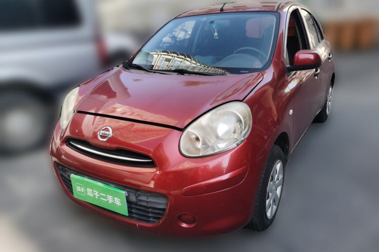 Used Nissan March 2015 1.5L Automatic E-Xuan Edition Front Right 45 Deg