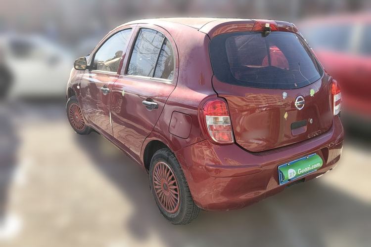 Used Nissan March 2015 1.2L Manual Easy-Enjoy Version Rear Left 45 Deg