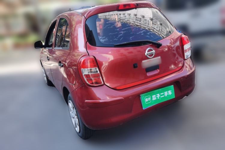 Used Nissan March 2015 1.5L Automatic E-Xuan Edition Rear Left 45 Deg