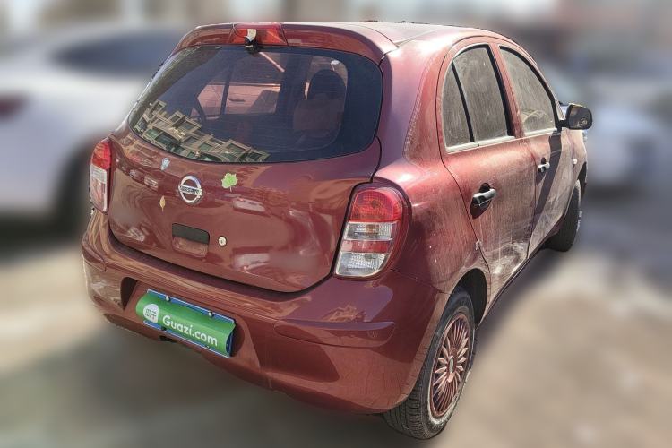 Used Nissan March 2015 1.2L Manual Easy-Enjoy Version Rear Right 45 Deg