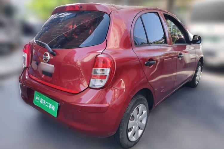 Used Nissan March 2015 1.5L Automatic E-Xuan Edition Rear Right 45 Deg