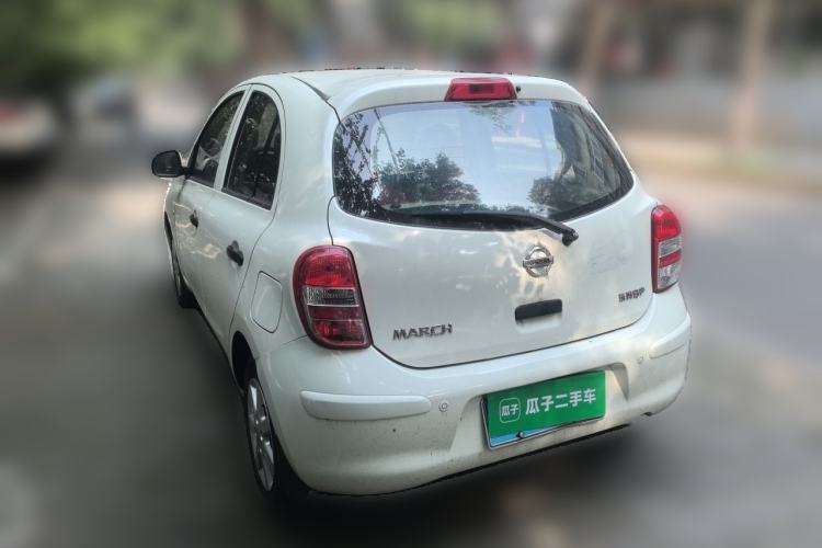Used Nissan March 2015 1.5L Automatic E-Xuan Edition Rear Left 45 Deg