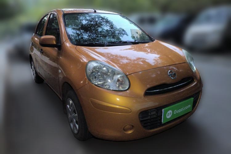 Used Nissan March 2015 1.5L Automatic E-Xuan Edition Front Right 45 Deg