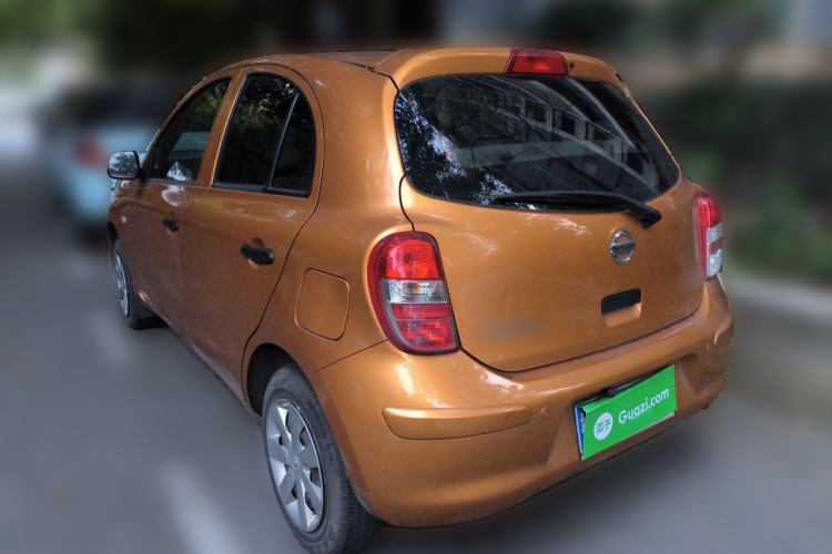 Used Nissan March 2015 1.5L Automatic E-Xuan Edition Rear Left 45 Deg