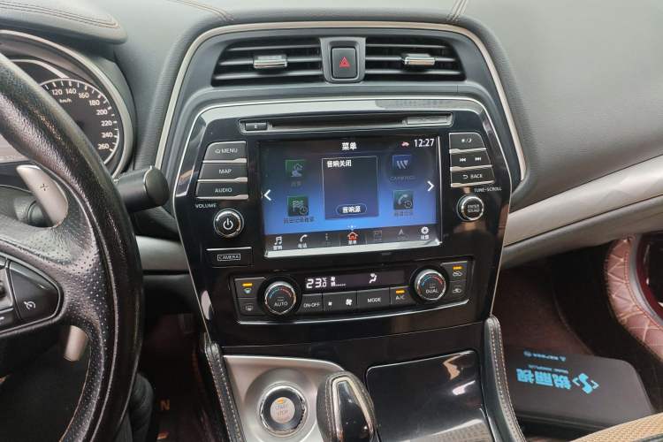 Used Nissan Maxima 2016 2.5L XL Luxury Edition Audio And AC Panel