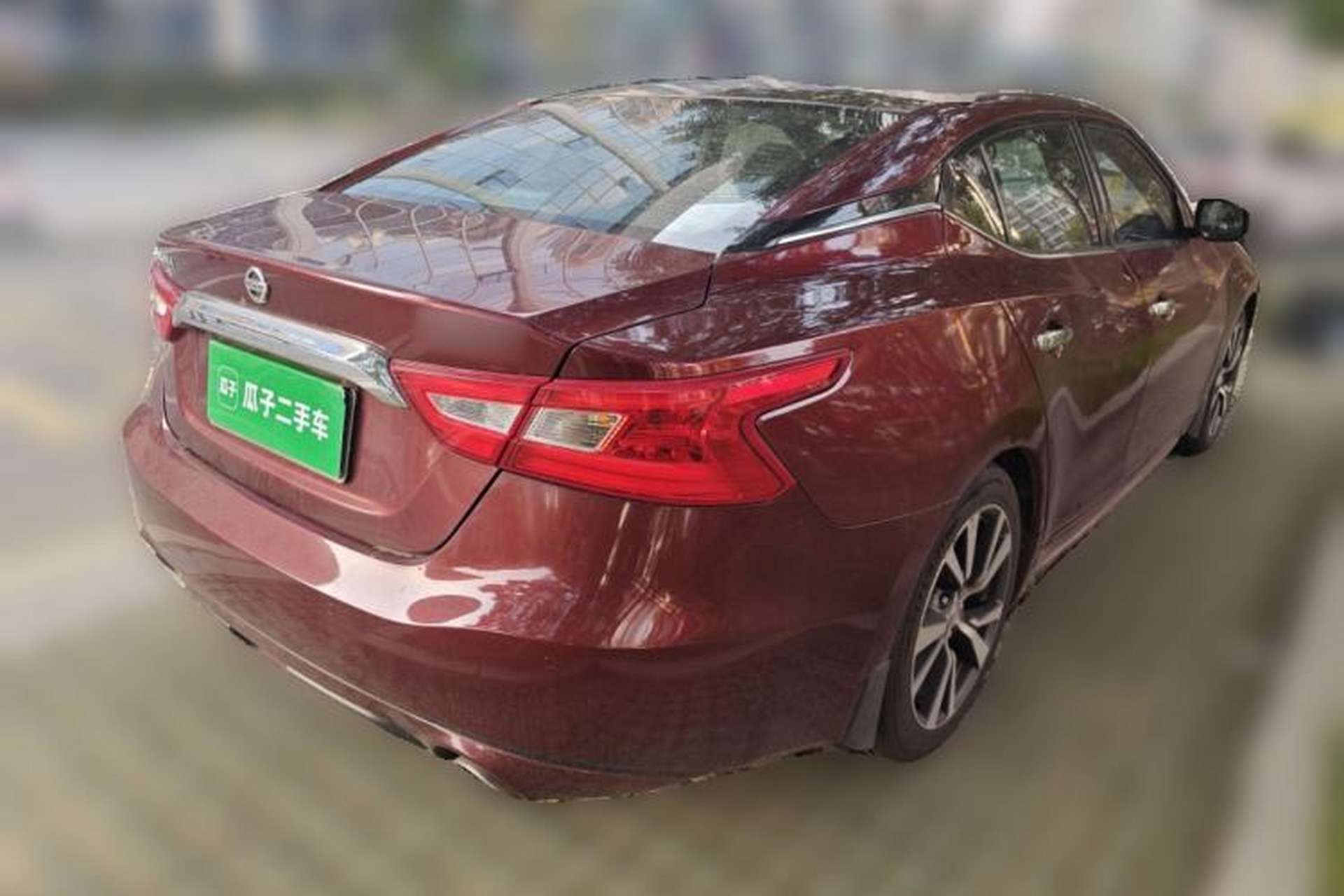Used Nissan Maxima 2016 2.5L XL Luxury Edition Rear Right 45 Deg