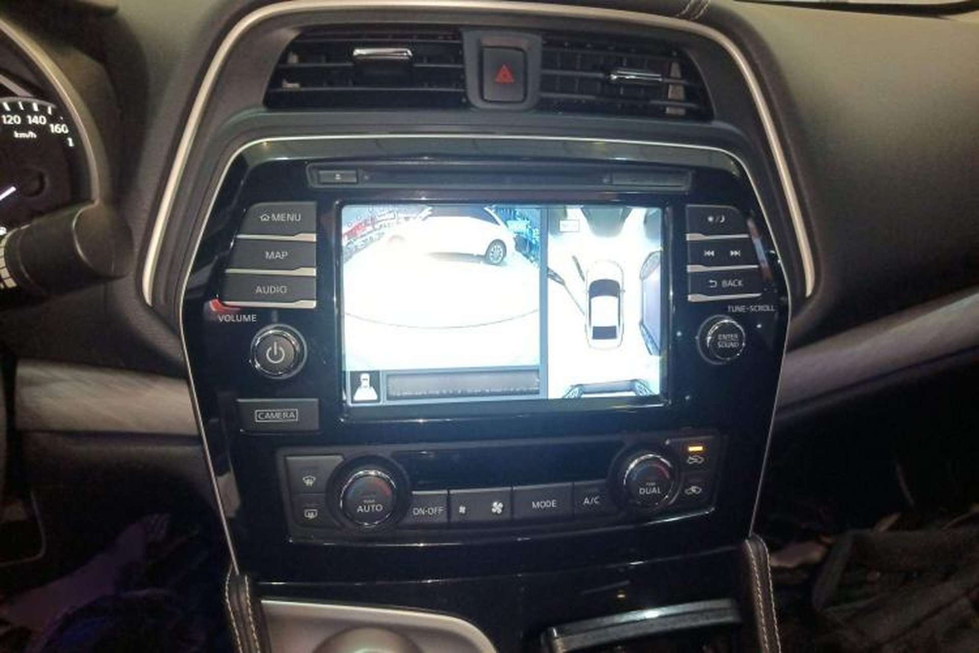 Used Nissan Maxima 2016 2.5L XL Luxury Edition Audio And AC Panel