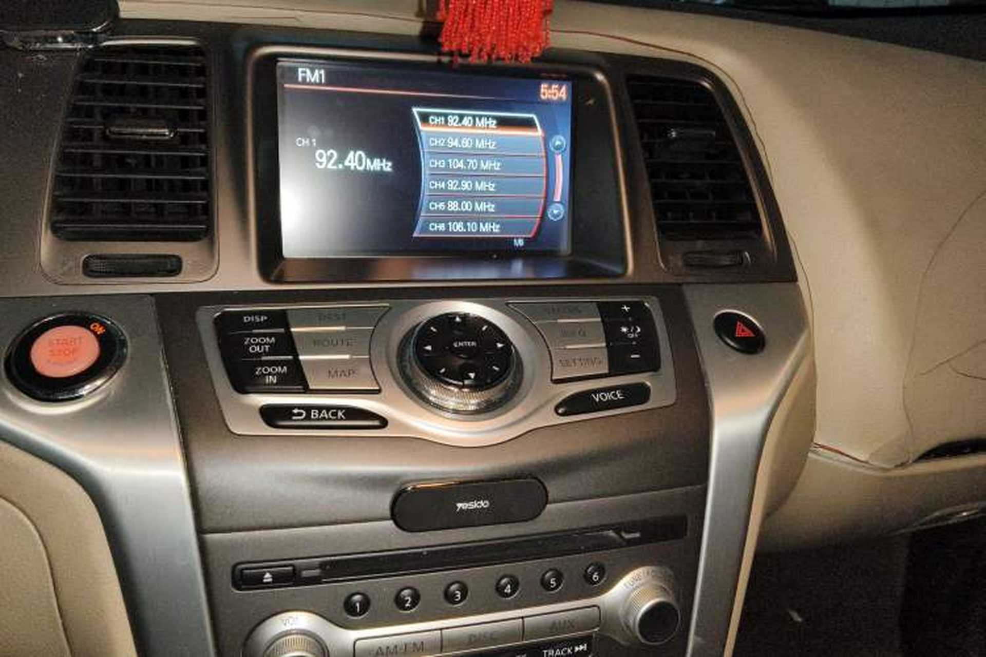 Used Nissan Murano 2011 3.5L CVT Audio And AC Panel