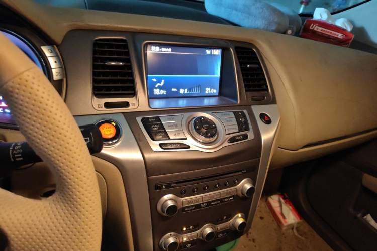 Used Nissan Murano 2011 3.5L CVT Audio And AC Panel