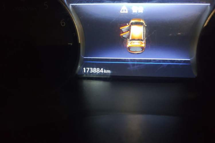 Used Nissan Murano 2015 2.5L XL NAVI Two-Wheel Drive Smart Edition Odometer Close Up
