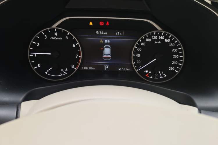 Used Nissan Murano 2015 2.5L XL Two-Wheel Drive Smart Edition Odometer Close Up