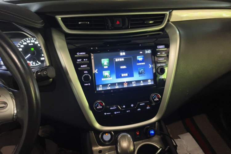 Used Nissan Murano 2015 2.5 S/C HEV XL Two-Wheel Drive Hybrid Luxury Edition Audio And AC Panel