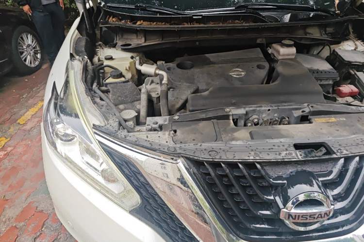 Used Nissan Murano 2015 2.5L XV RES Plus Two-Wheel-Drive Touring Edition Engine Bay Right
