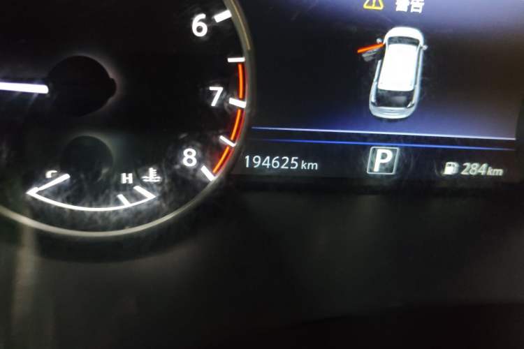 Used Nissan Murano 2015 2.5L XL Two-Wheel Drive Smart Edition Odometer Close Up