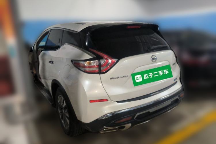 Used Nissan Murano 2015 2.5L XV RES Plus Two-Wheel-Drive Touring Edition Rear Left 45 Deg