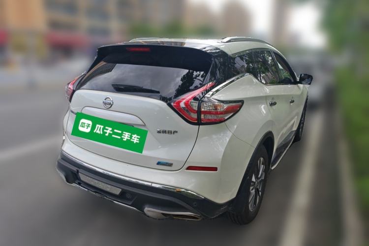 Used Nissan Murano 2015 2.5L XV RES Plus Two-Wheel-Drive Touring Edition Rear Right 45 Deg