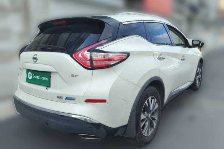 Used Nissan Murano 2015 2.5L XV RES Plus Two-Wheel-Drive Touring Edition Rear Right 45 Deg