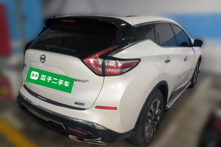 Used Nissan Murano 2015 2.5L XV RES Plus Two-Wheel-Drive Touring Edition Rear Right 45 Deg