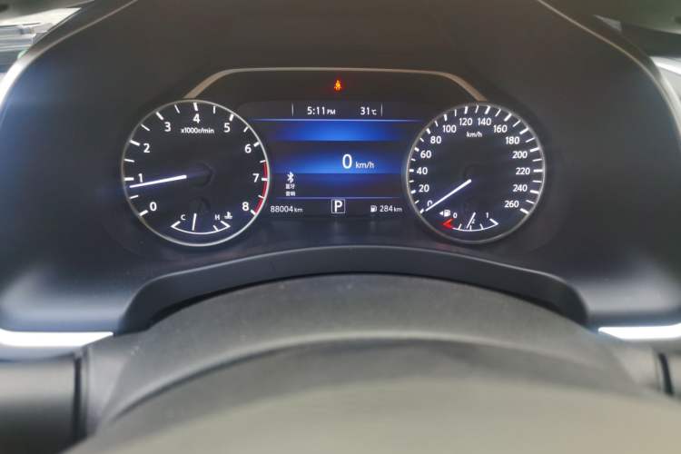 Used Nissan Murano 2017 2.5L XL Two-Wheel Drive Smart Edition Odometer Close Up