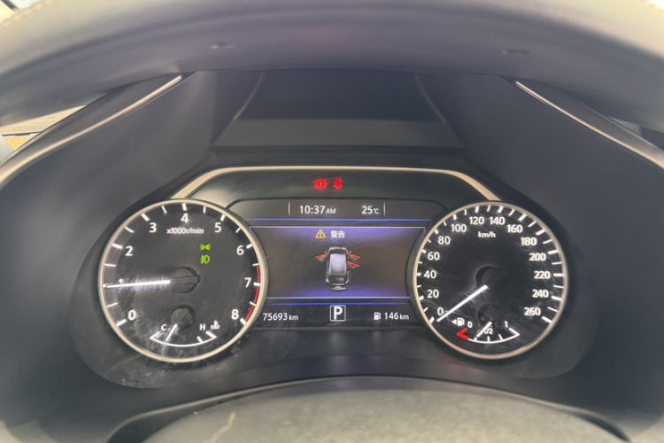 Used Nissan Murano 2017 2.5L XL Two-Wheel Drive Smart Edition Odometer Close Up