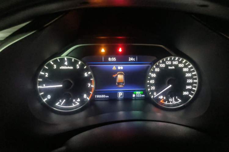 Used Nissan Murano 2017 2.5L XE Two-Wheel Drive Elite Edition Instrument Cluster