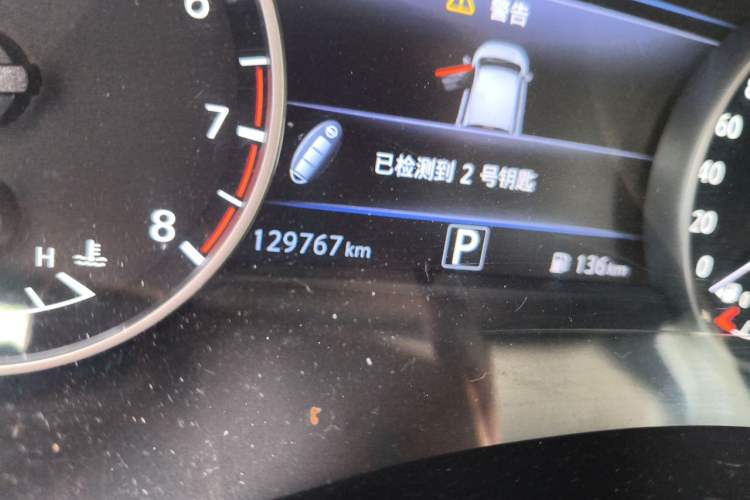 Used Nissan Murano 2017 2.5L XL Two-Wheel Drive Smart Edition Odometer Close Up