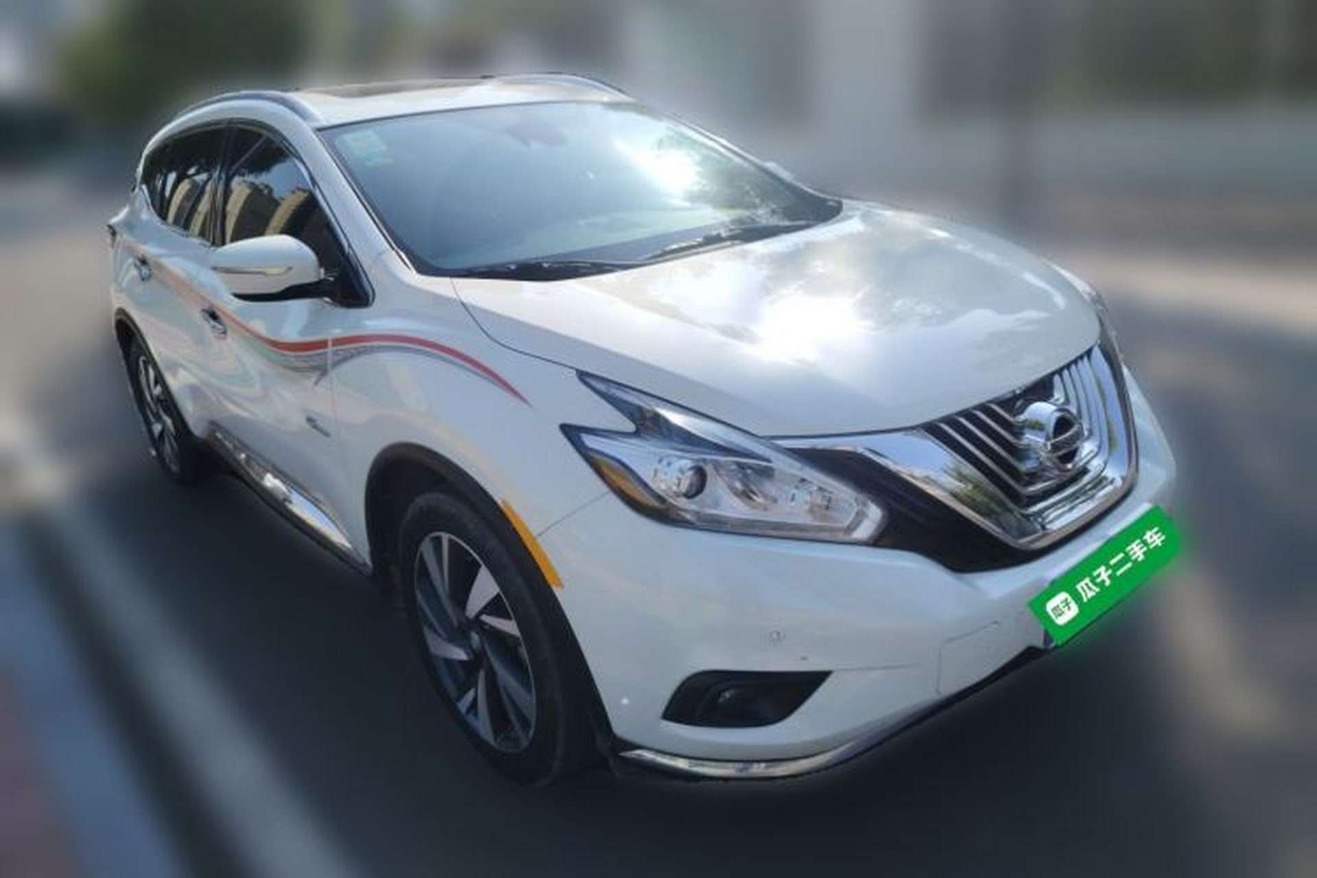 Used Nissan Murano 2017 2.5 S/C HEV XL Four-Wheel Drive Hybrid Prestige Edition Front Right 45 Deg