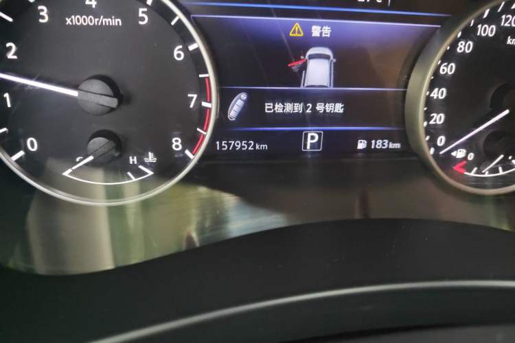 Used Nissan Murano 2017 2.5L XL Two-Wheel Drive Smart Edition Odometer Close Up