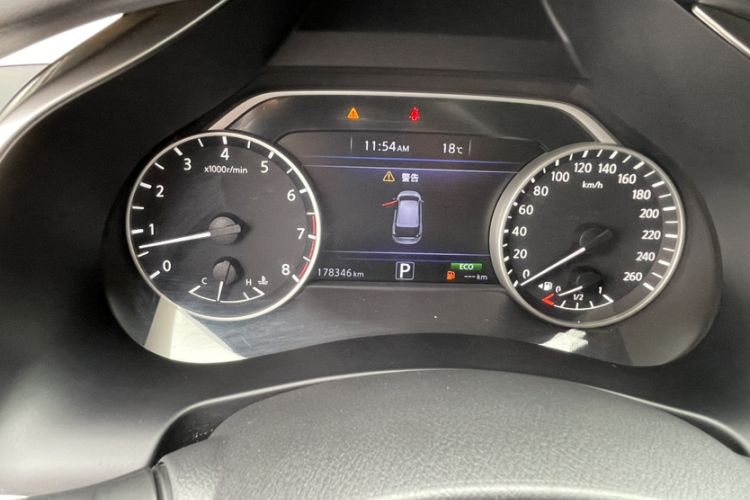 Used Nissan Murano 2017 2.5L XL Two-Wheel Drive Smart Edition Odometer Close Up