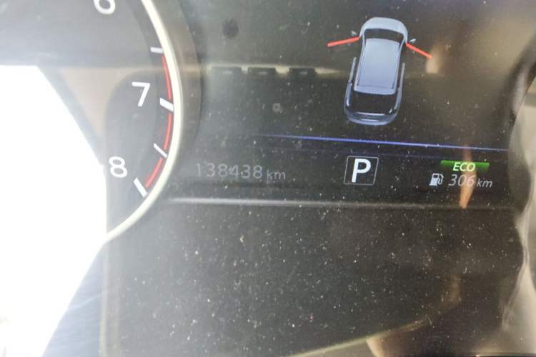 Used Nissan Murano 2017 2.5L XL Two-Wheel Drive Smart Edition Odometer Close Up