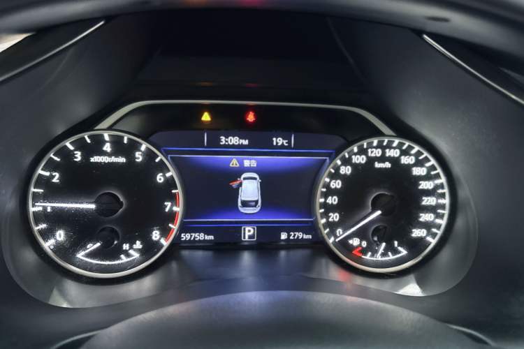Used Nissan Murano 2017 2.5L XL Two-Wheel Drive Smart Edition Odometer Close Up