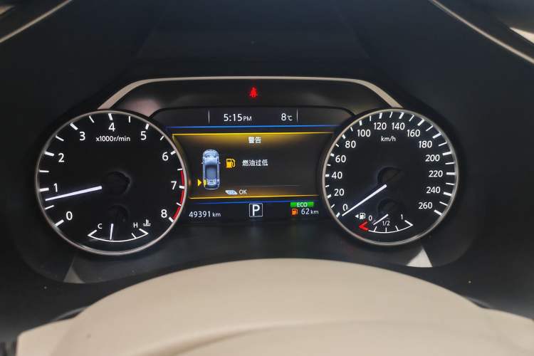 Used Nissan Murano 2017 2.5L XL Two-Wheel Drive Smart Edition Odometer Close Up