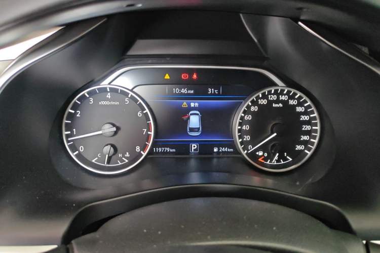 Used Nissan Murano 2017 2.5L XL Two-Wheel Drive Smart Edition Odometer Close Up