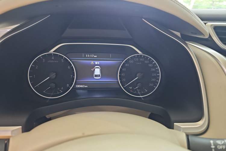 Used Nissan Murano 2017 2.5L XL Two-Wheel Drive Smart Edition Odometer Close Up