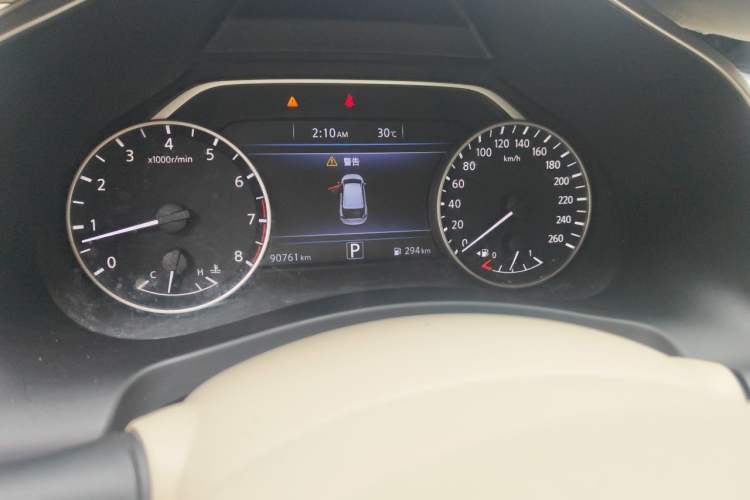 Used Nissan Murano 2017 2.5L XL Two-Wheel Drive Smart Edition Odometer Close Up