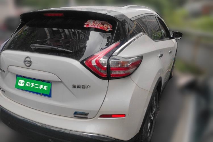 Used Nissan Murano 2017 2.5 S/C HEV XE Four-Wheel Drive Hybrid Luxury Edition Rear Right 45 Deg