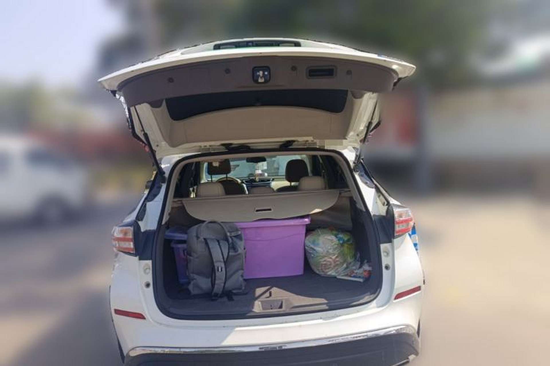Used Nissan Murano 2017 2.5L XL Two-Wheel Drive Smart Edition Trunk