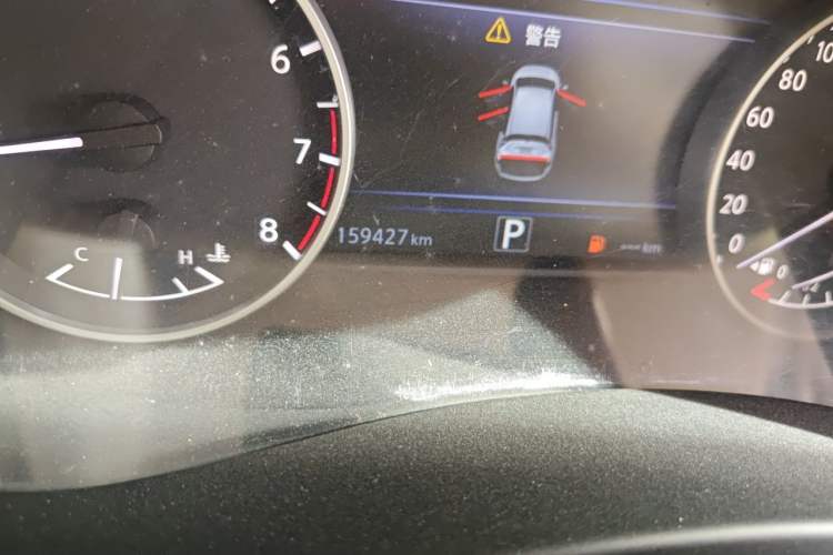 Used Nissan Murano 2017 2.5L XL Two-Wheel Drive Smart Edition Odometer Close Up