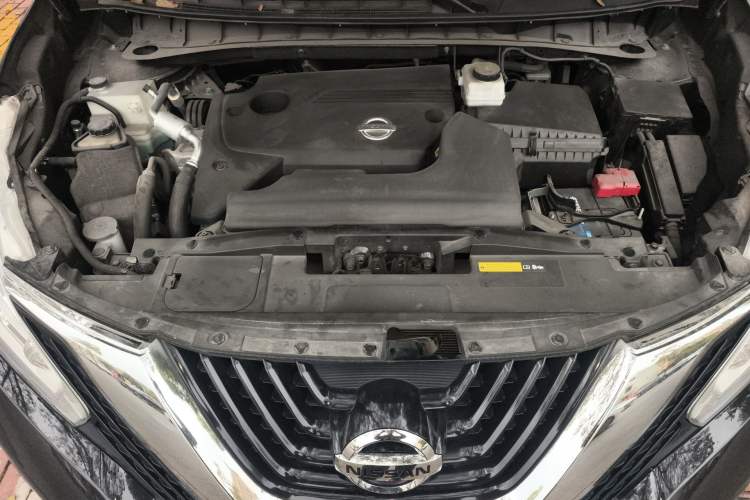 Used Nissan Murano 2019 2.5L XL Two-Wheel Drive Smart Connect Luxury Edition China VI Standard Engine Bay