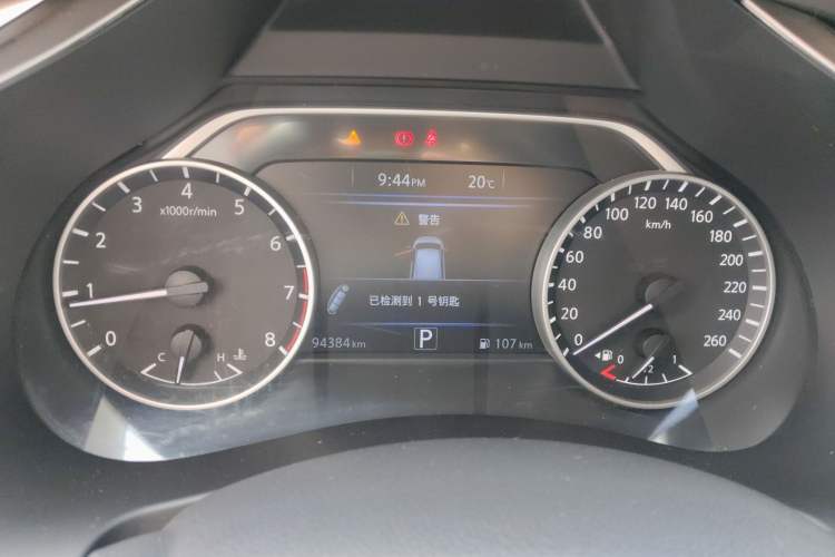 Used Nissan Murano 2019 2.5L XE Two-Wheel Drive Elite Version China VI Standard Instrument Cluster