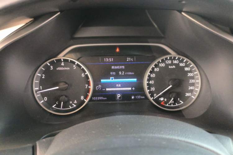 Used Nissan Murano 2019 2.5L XE Two-Wheel Drive Elite Version China VI Standard Odometer Close Up