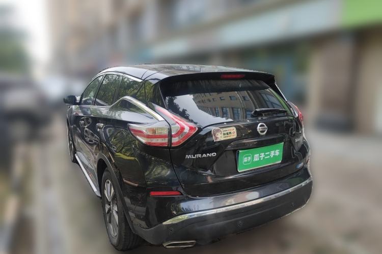 Used Nissan Murano 2019 2.5L XL Two-Wheel Drive SmartConnect Luxury Edition China V Standard Rear Left 45 Deg