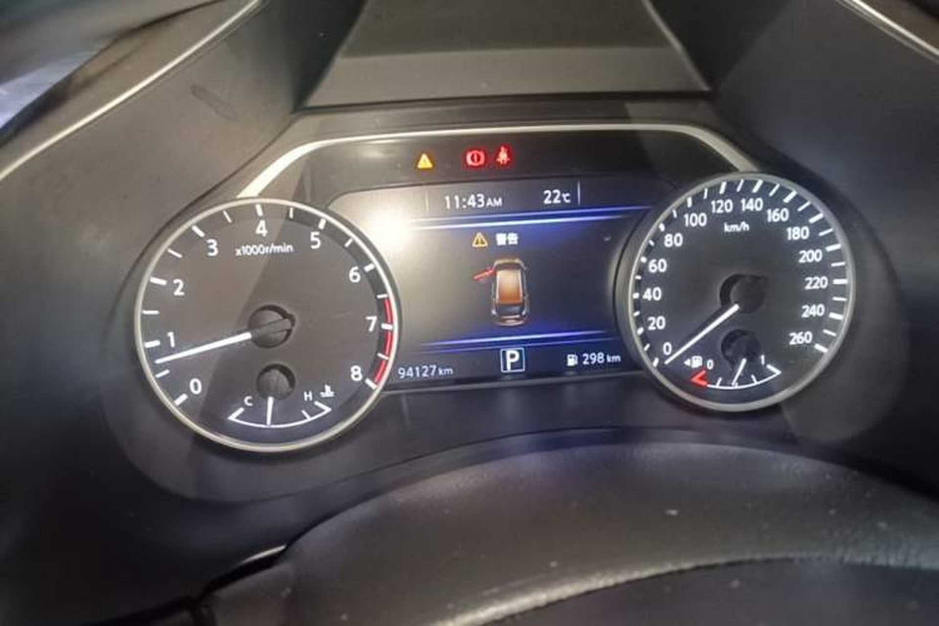 Used Nissan Murano 2019 2.5L XL Two-Wheel Drive Smart Connect Luxury Edition China VI Standard Instrument Cluster
